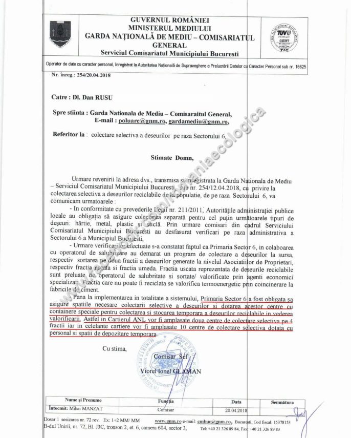 Și cetățenii câștigă câteodată. Află cum am obligat Primăria Sectorului 6 să înființeze 12 centre de colectare sortată