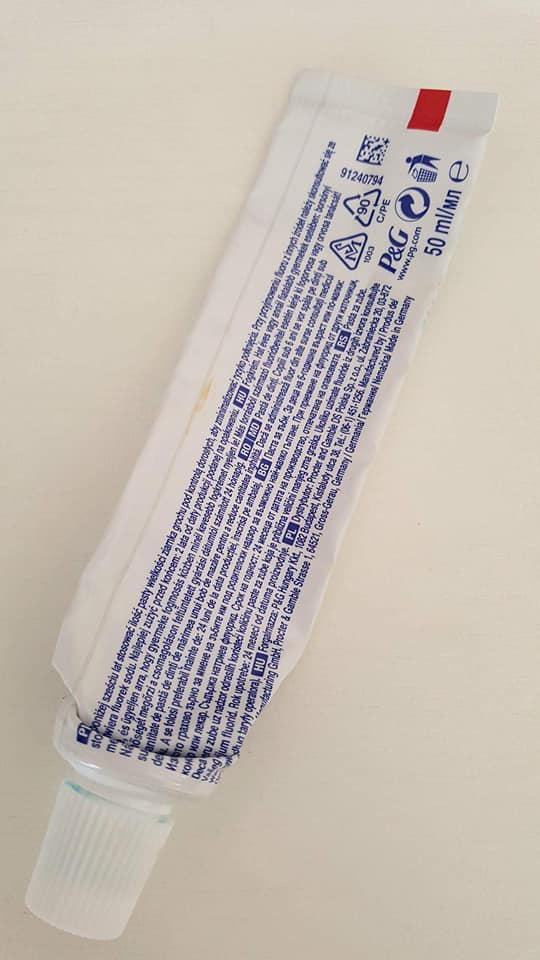 Tuburile de la pasta de dinți cod CP 90 NU se reciclează dacă le duceți la centrele Sigurec 3