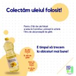 Duci uleiul deja folosit în bucătărie la Carrefour și primești la schimb ulei de gătit. Dar se poate și mai bine. Iată cum!