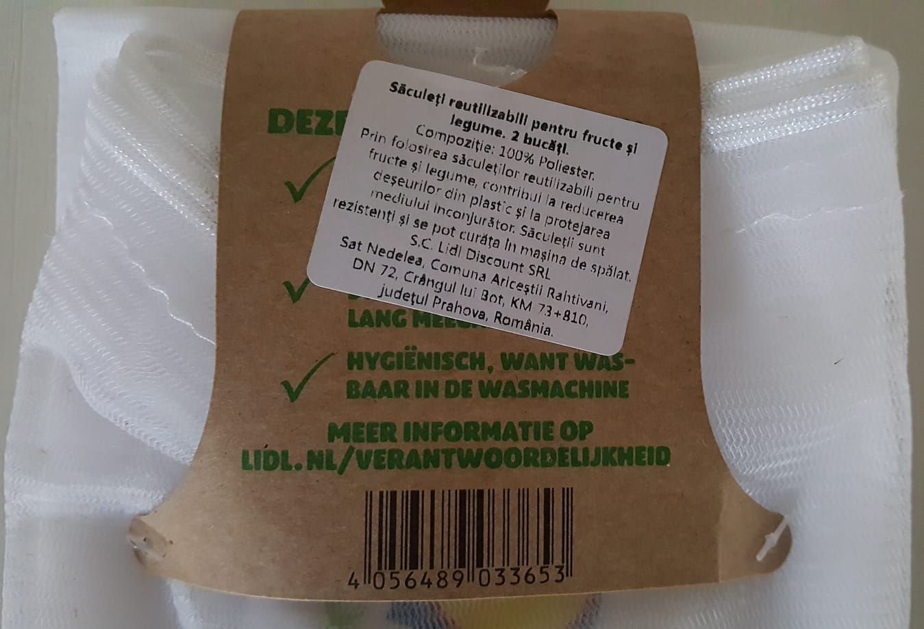 Lidl ne surprinde introduce săculeți refolosibili pentru legume și fructe 4