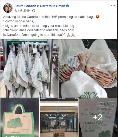 carrefour reusable bag Facebook Search