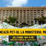 Tánczos Barna va putea înota pe 3 iunie într-o piscină plină cu PET-uri, chiar în fața Ministerului Mediului. "Colacul de salvare", Sistemul Garanție-Returnare!