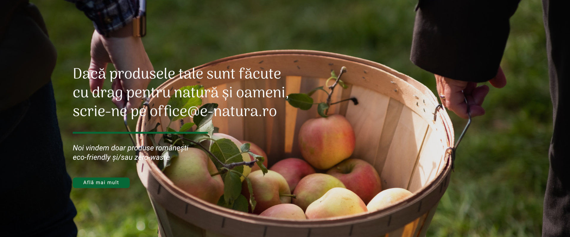 e natura produse romanesti si zero waste